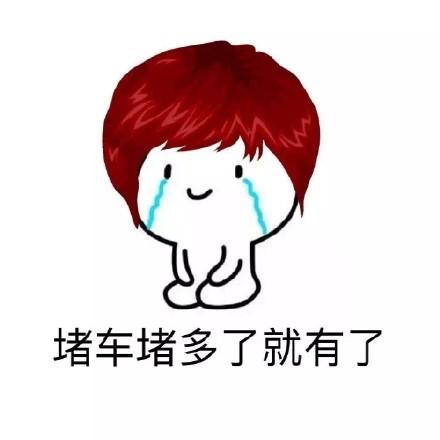 堵车表情包 堵车图片
