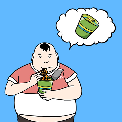 妈妈藏泡面