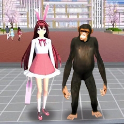 樱花校园回忆录 v1.0-狒狒大闹樱花学校