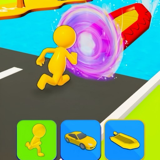 狂热竞速赛 v1.0.4-休闲刺激的转换形态竞赛游戏